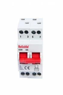 Reliable 2P 63A MTS Dual Power Manual Transfer Switch